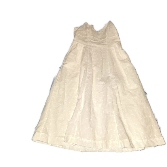 A New Day White Eyelet Midi Sundress Medium NWT - Picture 9 of 14